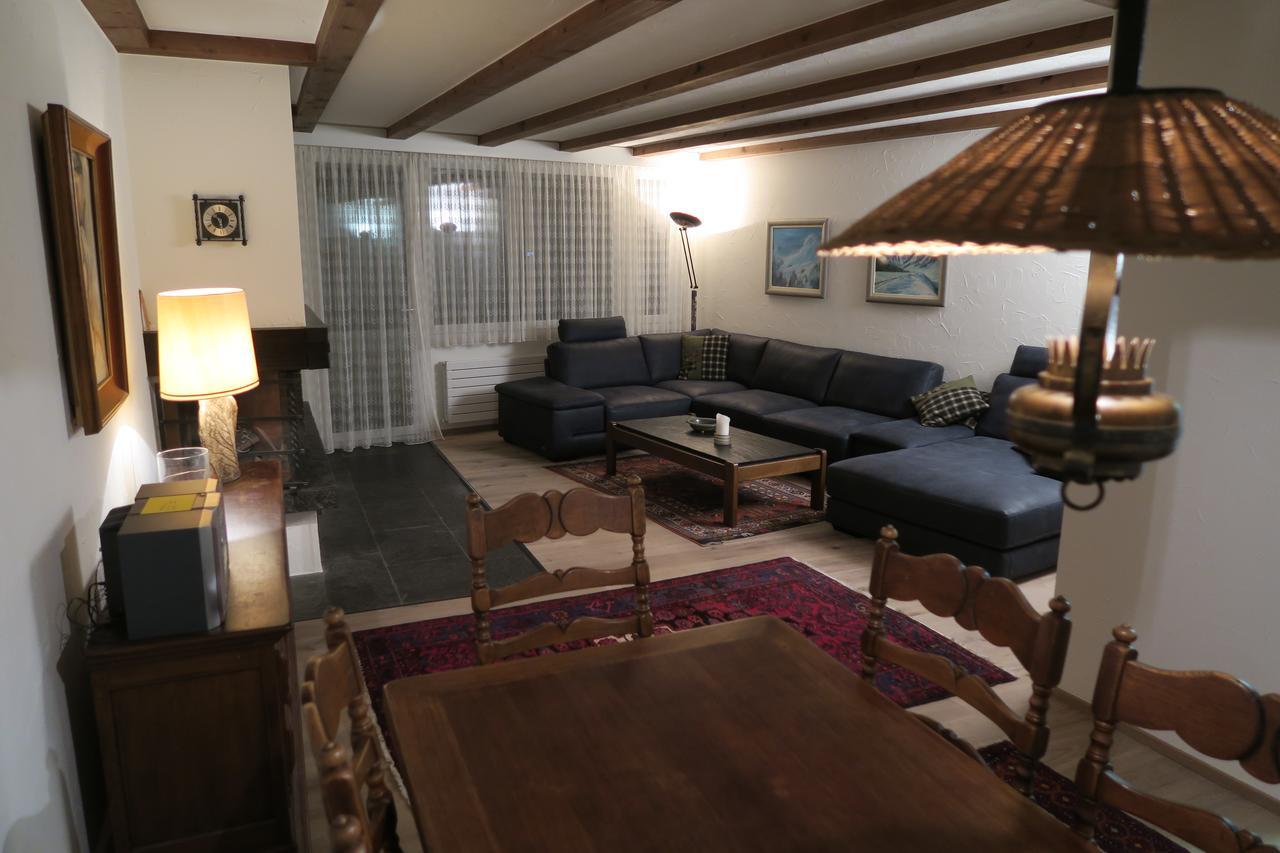 Apartment Roccabella Davos Bagian luar foto